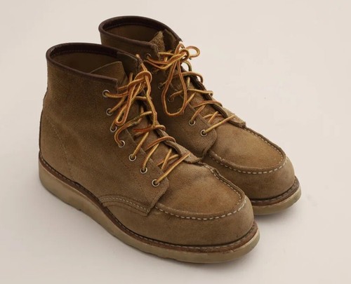 Red wing heritage moc toe - red,