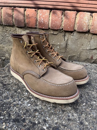 Red wing 8881 moc toe - red,