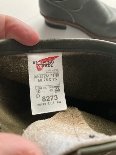 Red wing boots olive green - red,