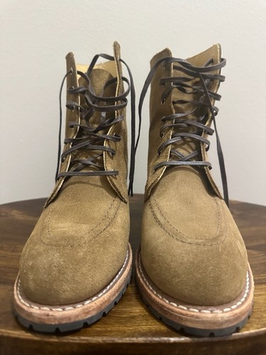 Red wing clara moc - red, toe