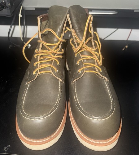 Red wing moc toe - toe, 8180